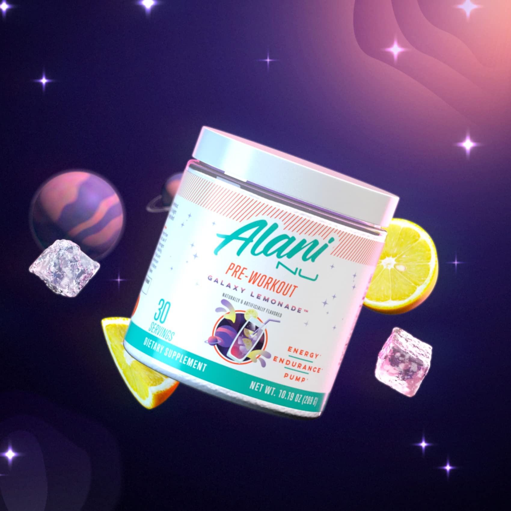 Alani Nu Pre Workout Powder GLAXAY Lemonade, Amino Energy Boost, Endurance Supplement, Sugar Free, 200mg Caffeine, L-Theanine, Beta-Alanine, L-Citrulline, 30 Servings Alani Nu buy australia supplements