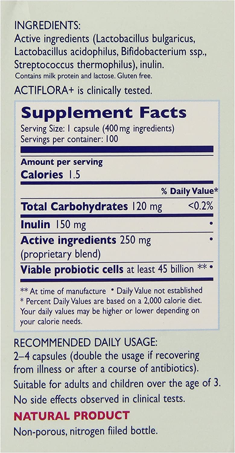 Kendy USA, Actiflora+, Potent Natural Biostimulator, 100 Veggie Caps Kendy buy australia supplements