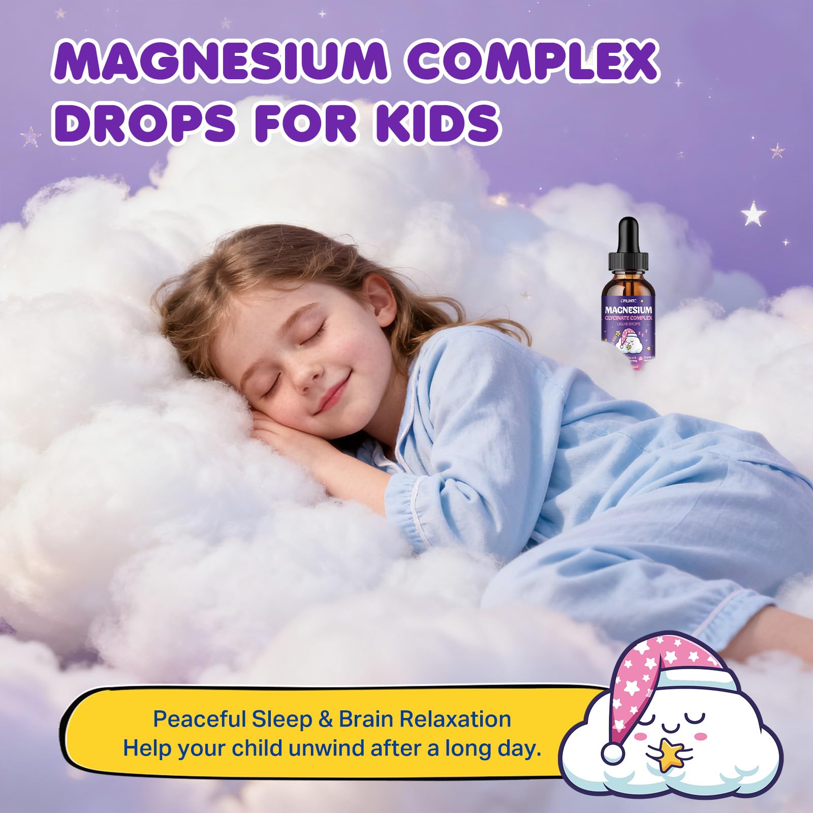 Magnesium Glycinate Liquid for Kids - Magnesium Bisglycinate Drops with L-Theanine, Chamomile & Vitamin B6, B12, C, D3 for Sleep, Relaxation, Immune Support, Calm & Focus - 2 Fl Oz, Strawberry Flavor CFILIHTC buy australia supplements