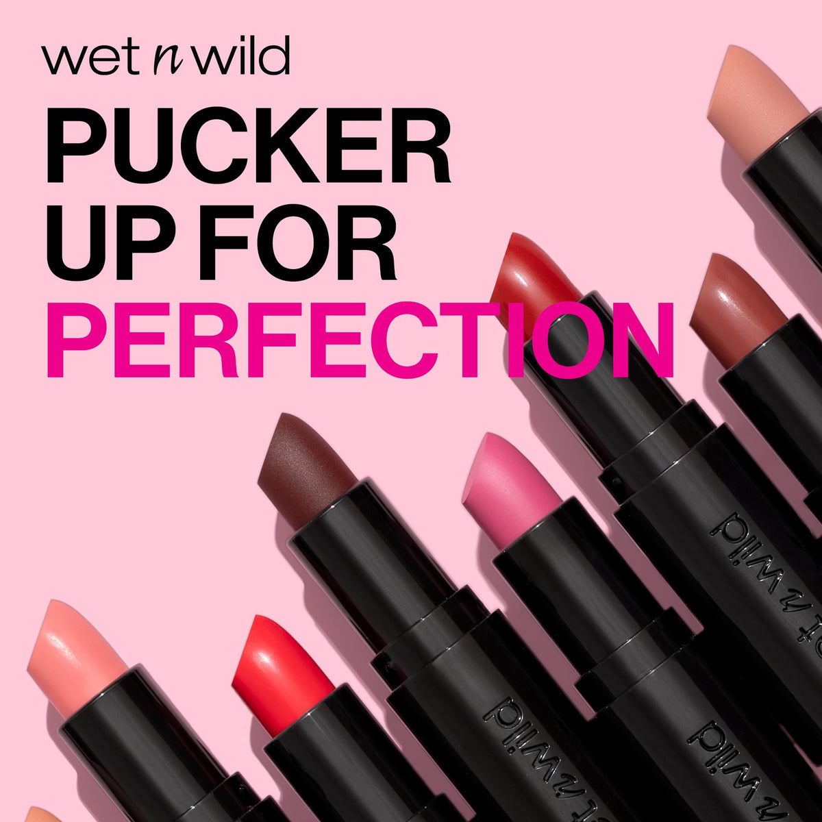 wet n wild Mega Last Matte Lip Color, Semi Matte Hyaluronic Acid Infused, Long Lasting Full Coverage for a Nourishing Pout, Cruelty-Free & Vegan - Bare it All wet n wild