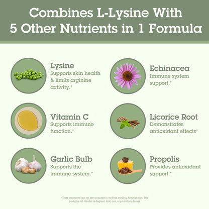 Quantum Health Super Lysine+ / Advanced Formula Lysine+ Immune Support with Vitamin C, Echinacea, Licorice, Propolis, Odorless Garlic (90 Tablets) Quantum