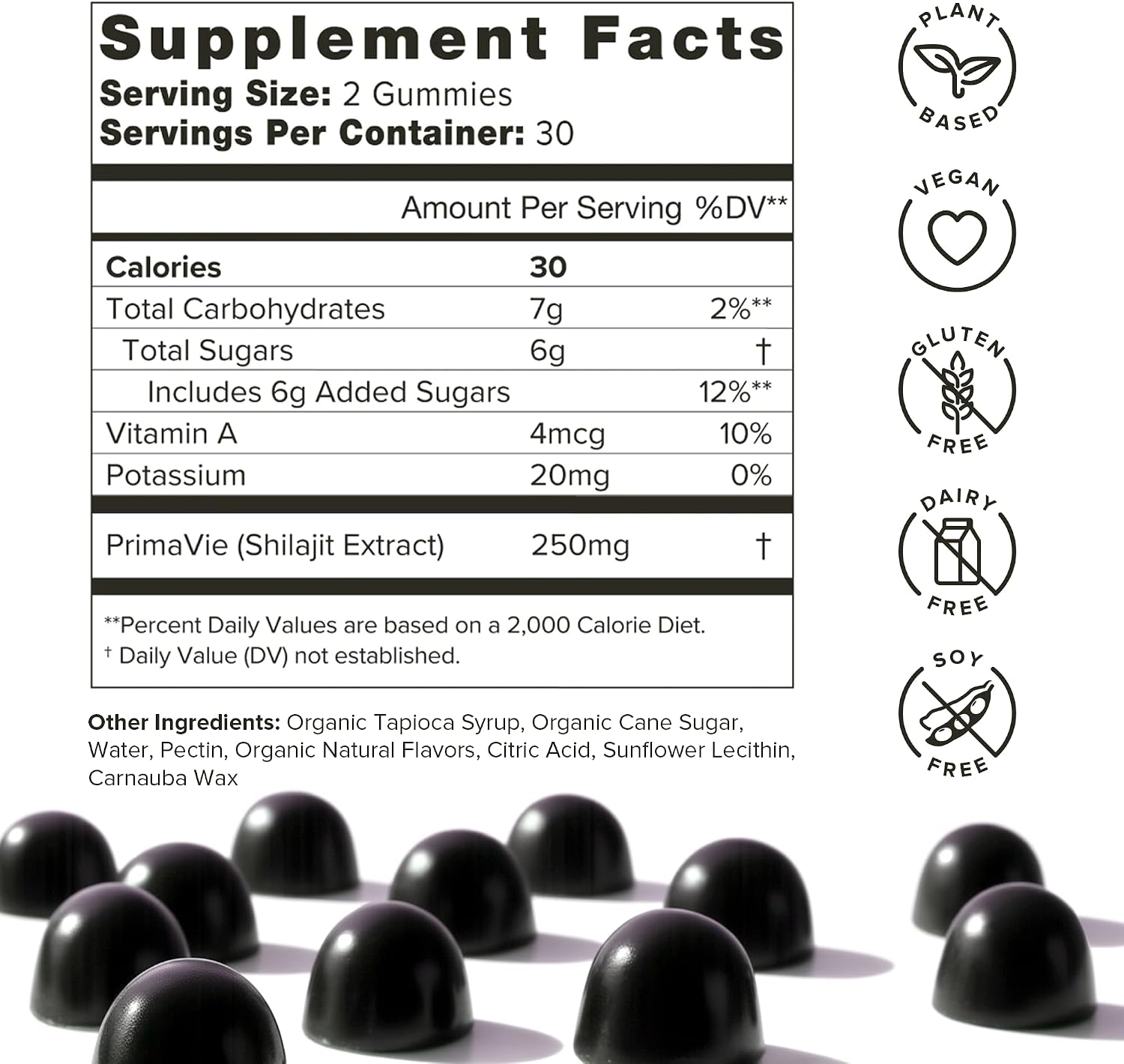 Organifi Shilajit Gummies - Himalayan Shilajit for Men and Women with PrimaVie Shilajit, 40-Plus Trace Minerals, and More - Hormone Balancer, Boosts Cellular Energy, Beats Fatigue, and More, 60 Count Gsupps Australia