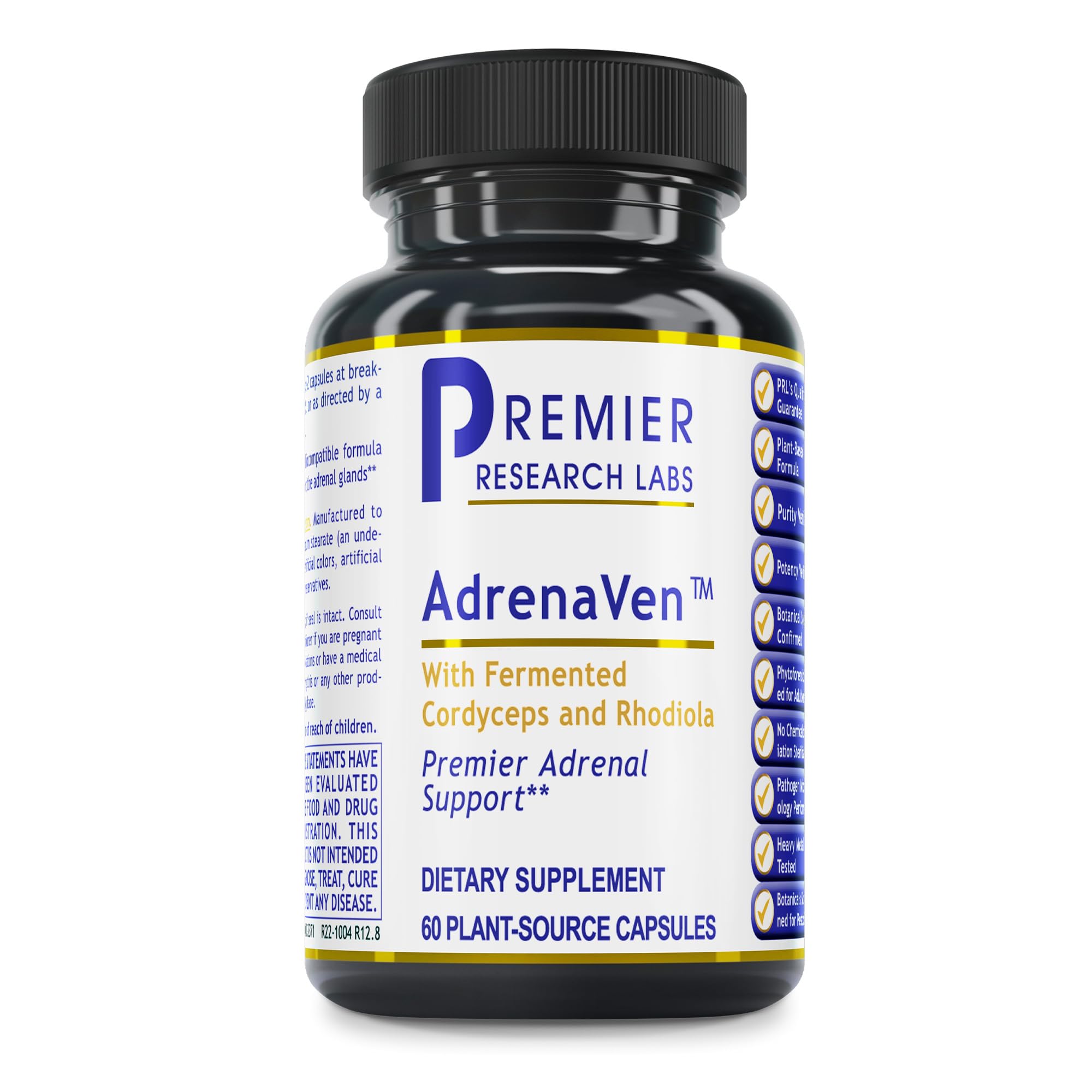 Premier Research Labs 30 Servings-AdrenaVen - Adrenal Health Supplement, Supports Adrenal Gland Health and Stress Response - Organic Adrenal Health - 60 Plant-Source Capsules Premier Research Labs buy australia supplements