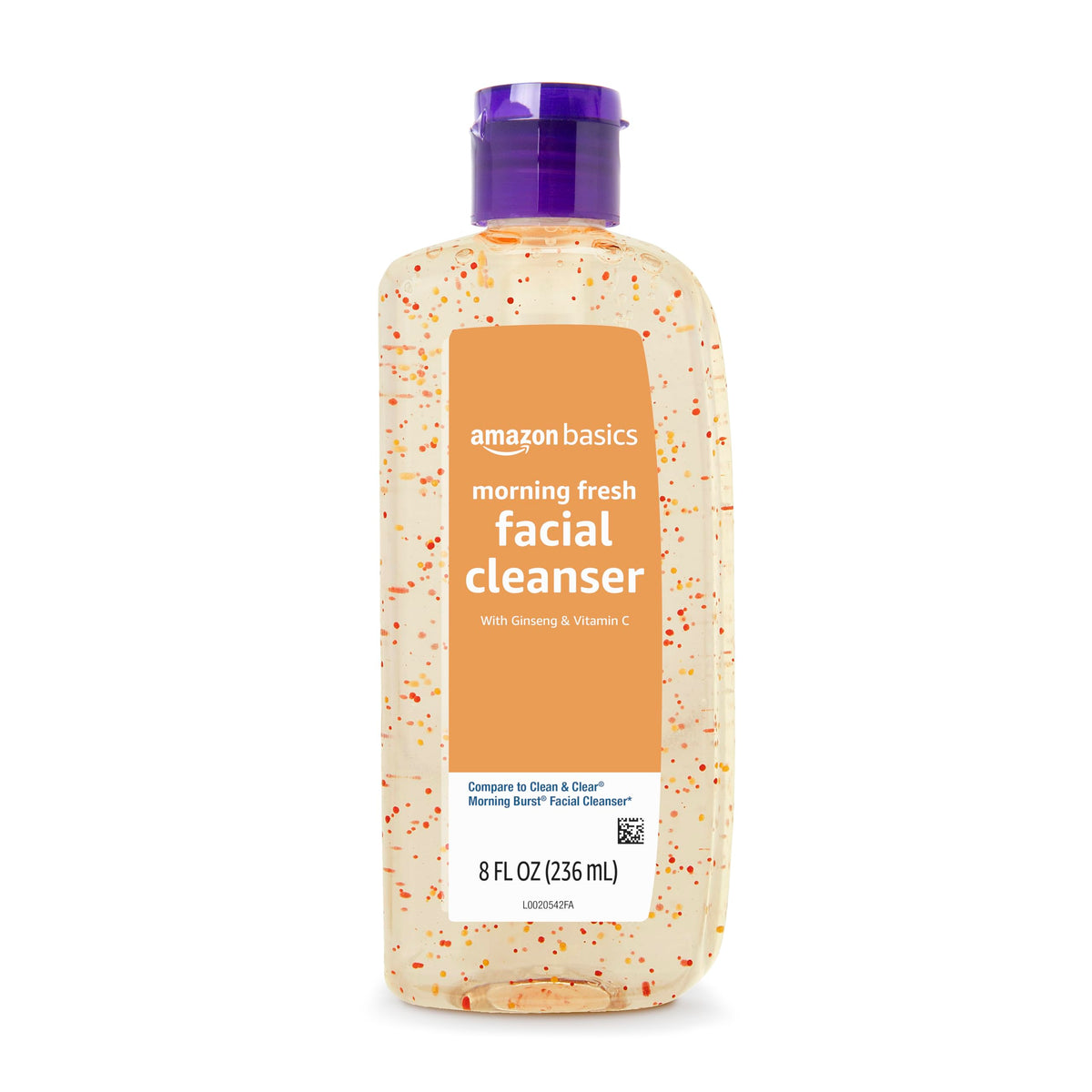 Amazon Basics Morning Fresh Facial Cleanser with Ginseng and Vitamin C, 8 fl oz Amazon Basics