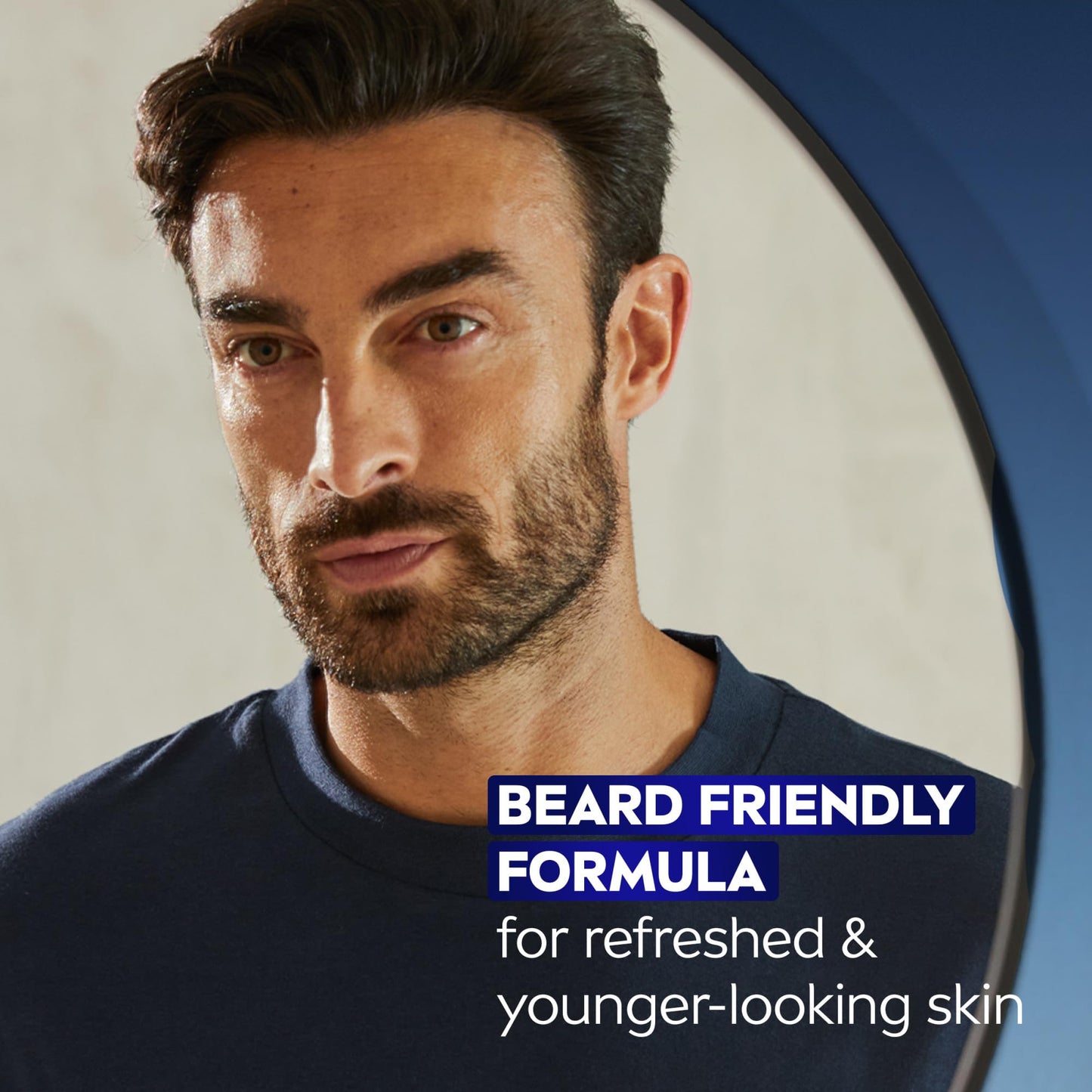 NIVEA MEN Age Defense Daily Face Moisturizer with Broad Spectrum SPF 30 Sunscreen, Pro-Retinol and Hyaluronic Acid, Beard-Friendly NIVEA MEN