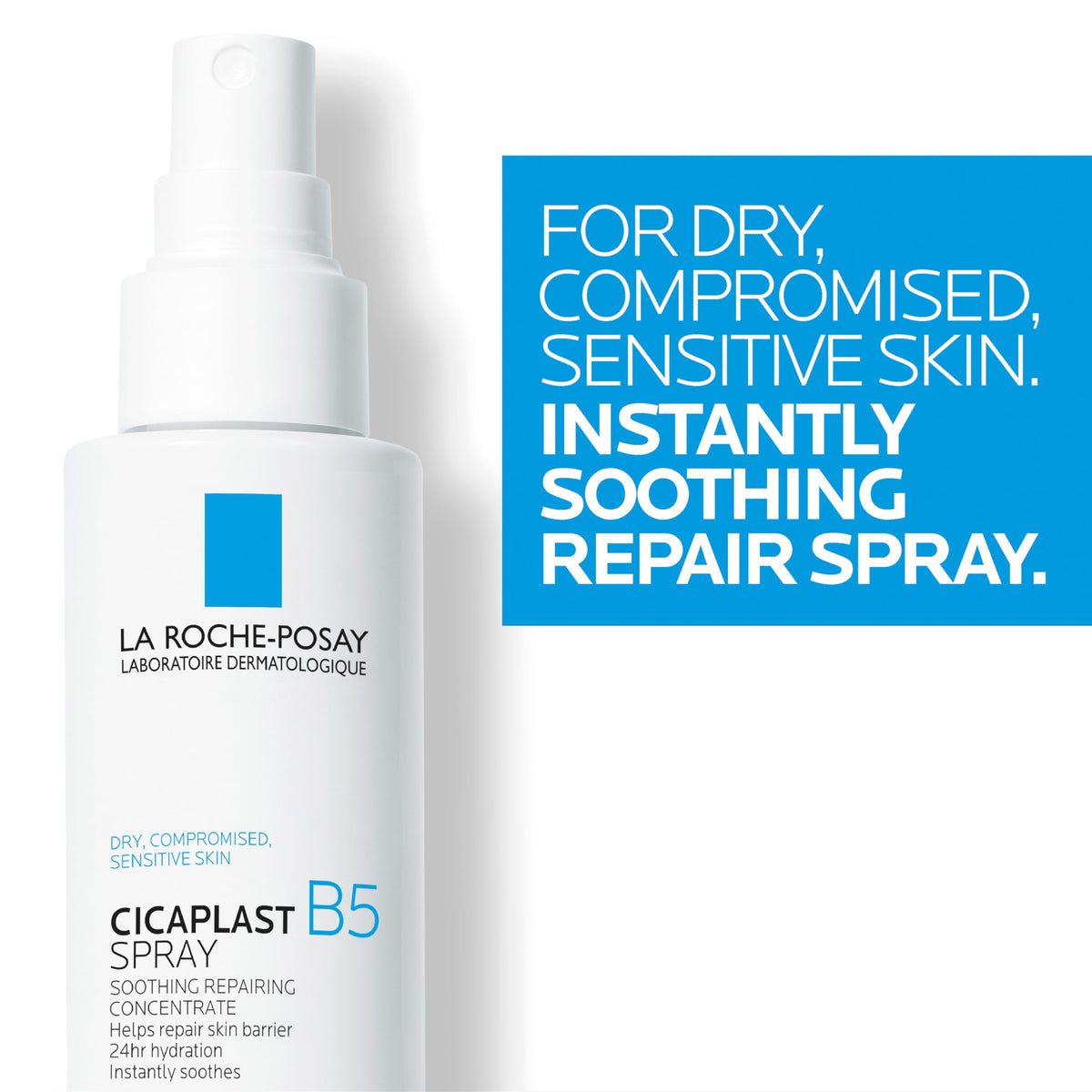 La Roche-Posay Cicaplast B5 Spray, Face Mist for Skin Barrier Repair 3.38oz La Roche-Posay