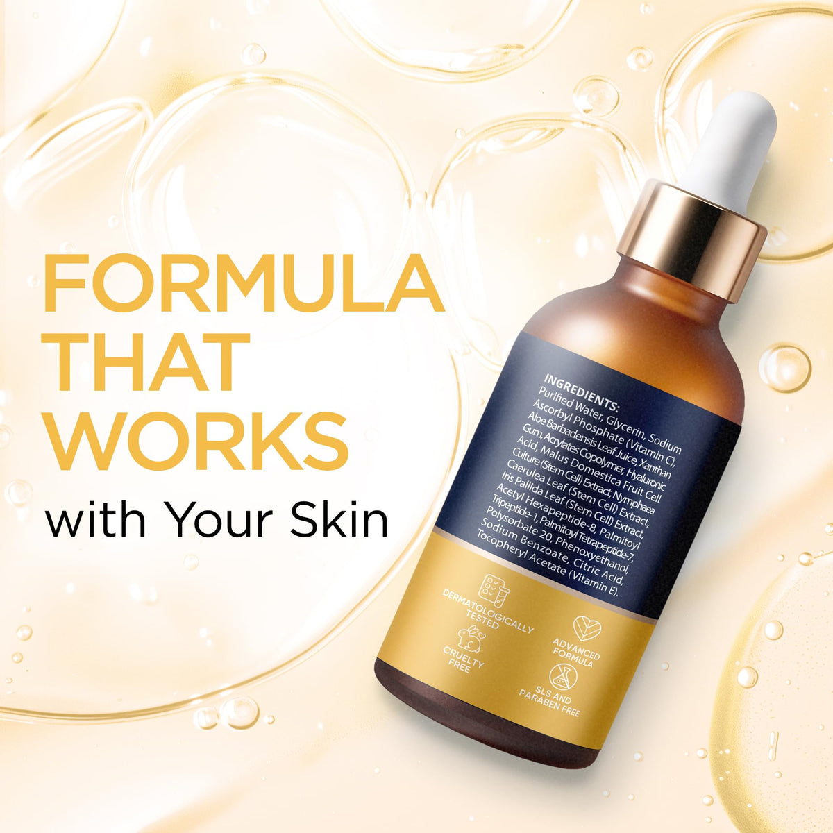 Ember Cloud Vitamin C Serum for Face with Stem Cells & Hyaluronic Acid 1 Oz Ember Cloud