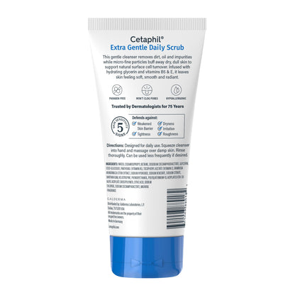 Cetaphil Exfoliating Face Wash, Gentle Daily Scrub, Sensitive Skin, 6 oz Cetaphil