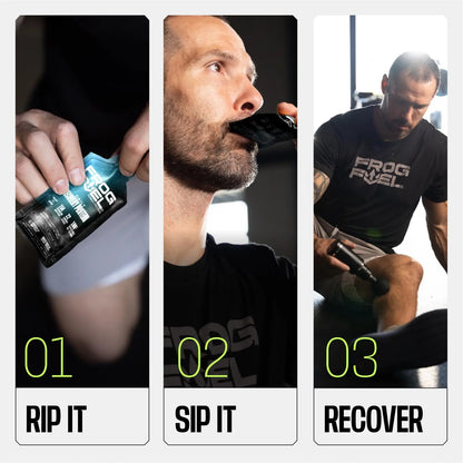 Frog Fuel Power Regular Complete Liquid Protein Shot, 15g, Nano Hydrolyzed & Grass Fed Collagen, Post Workout, Gluten Free, Fat & Sugar Free Frog Fuel