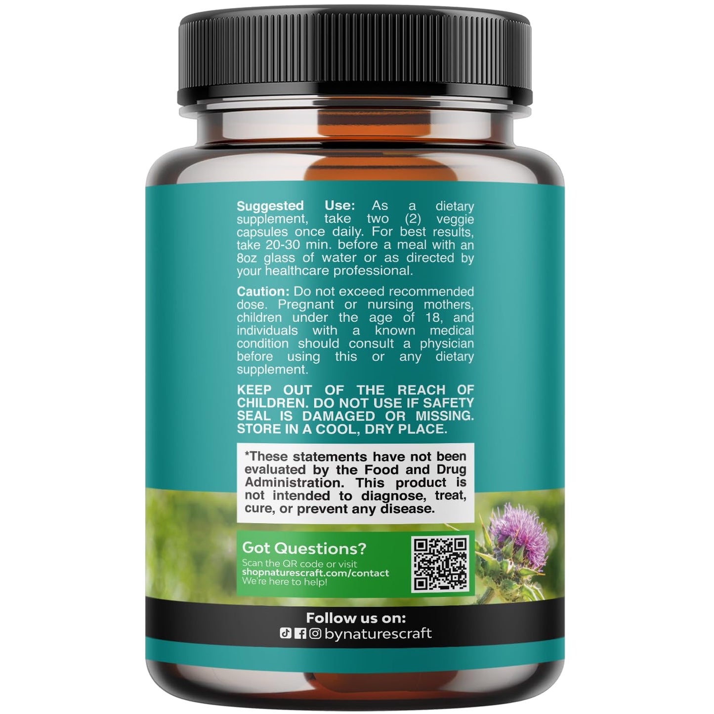 Best Liver Supplements with Milk Thistle - Artichoke - Dandelion Root Support Healthy Liver Function for Men and Women Natural Detox Cleanse Capsules Boost Immune System Relief - Natures Craft | Herbal Detox Support with Ginger, Beetroot & Artichoke - Ber Gsupps Australia