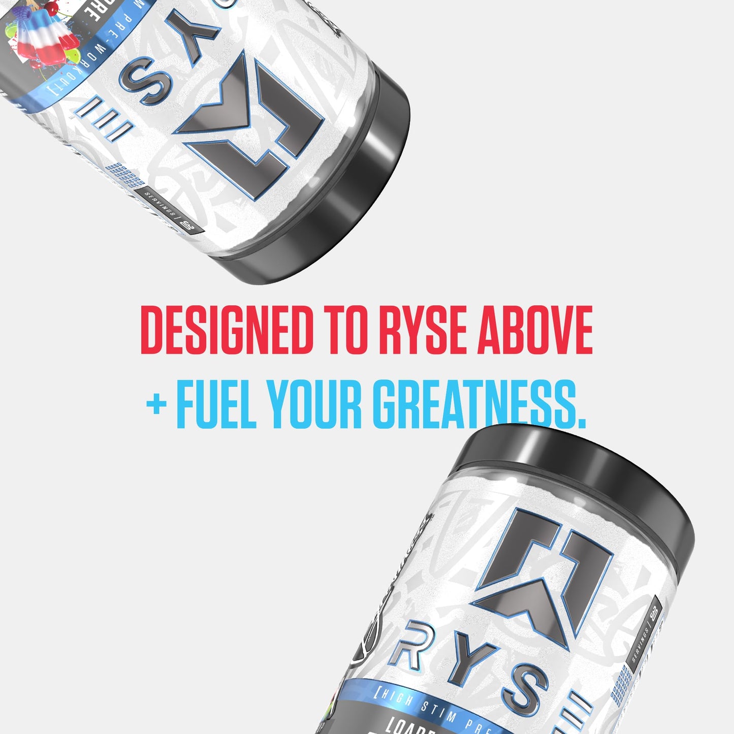 RYSE Loaded Pre Workout Powder - Strawberry Squeeze - Daily Pre-Workout for Men & Women with 390mg Caffeine, Beta Alanine, and Citrulline for Pump, Focus, and Energy - 30 Servings