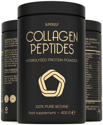 Premium Collagen Powder - Collagen Supplements for Women & Men - Pure Bovine Collagen Peptides 400g SuperSelf buy australia supplements
