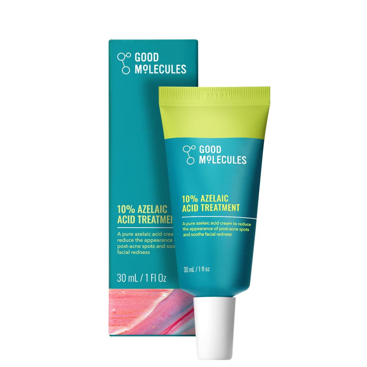 Good Molecules 10% Azelaic Acid Treatment for Face – Blurs Facial Redness & Evens Skin Tone – Brightens the Look of Dark Spots & Refines Texture – Vegan & Fragrance-Free Skincare (30ml / 1.01 fl oz.) Good Molecules