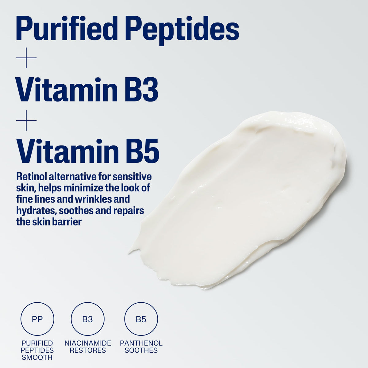 Cetaphil Healthy Renew Night Face Cream, Anti-Wrinkle, Peptides, 1.7oz Cetaphil
