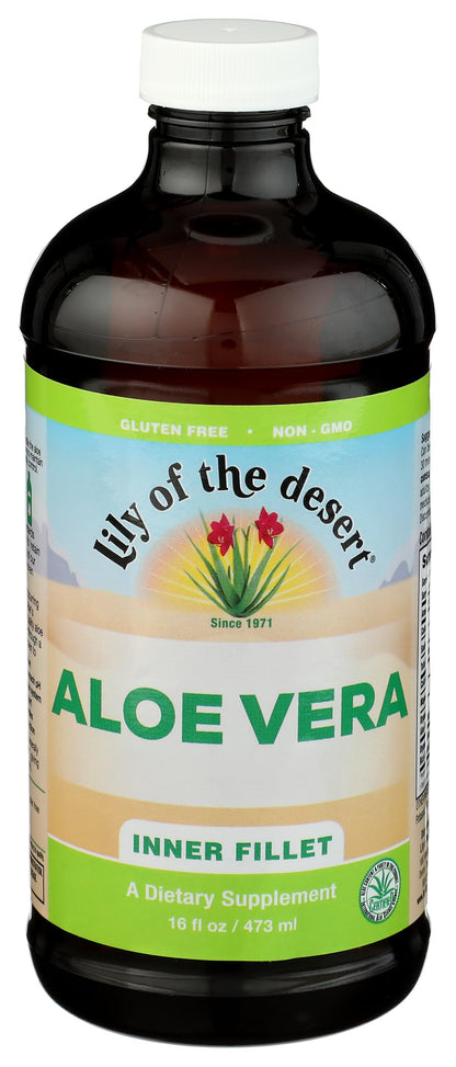 Lily of the Desert Organic Aloe Vera Juice – Inner Fillet, 16 fl oz Lily Of The Desert