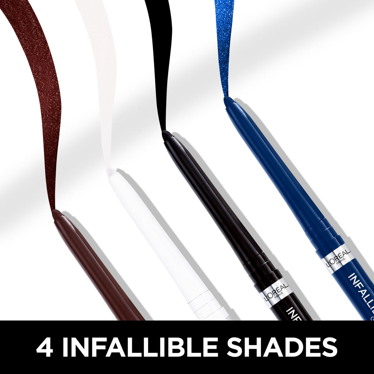L'Oreal Paris Infallible Grip Mechanical Gel Eyeliner Pencil, Smudge-Resistant, Waterproof Eye Makeup with Up to 36HR Wear, Brown Denim, 0.01 Oz L'Oreal Paris