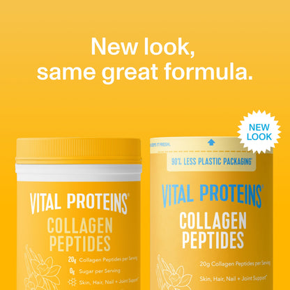 Vital Proteins Collagen Peptides Powder Vanilla - Supports Hair, Skin, Nails, Bones, Joints, Powder for Women Vital Proteins