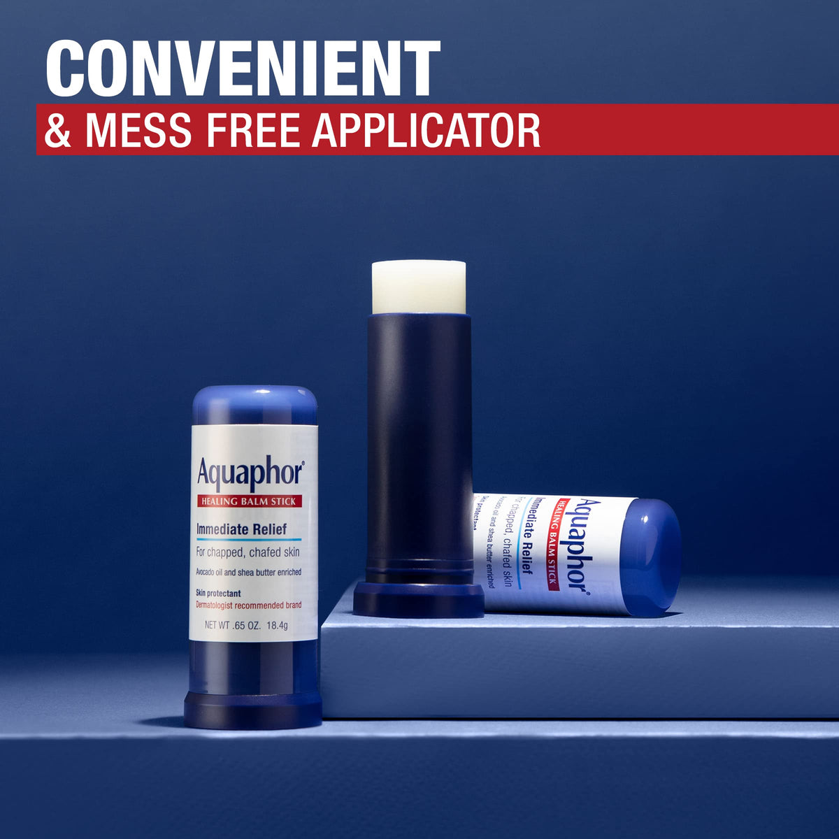 Aquaphor Healing Balm Stick, Skin Protectant, 0.65 OZ Aquaphor