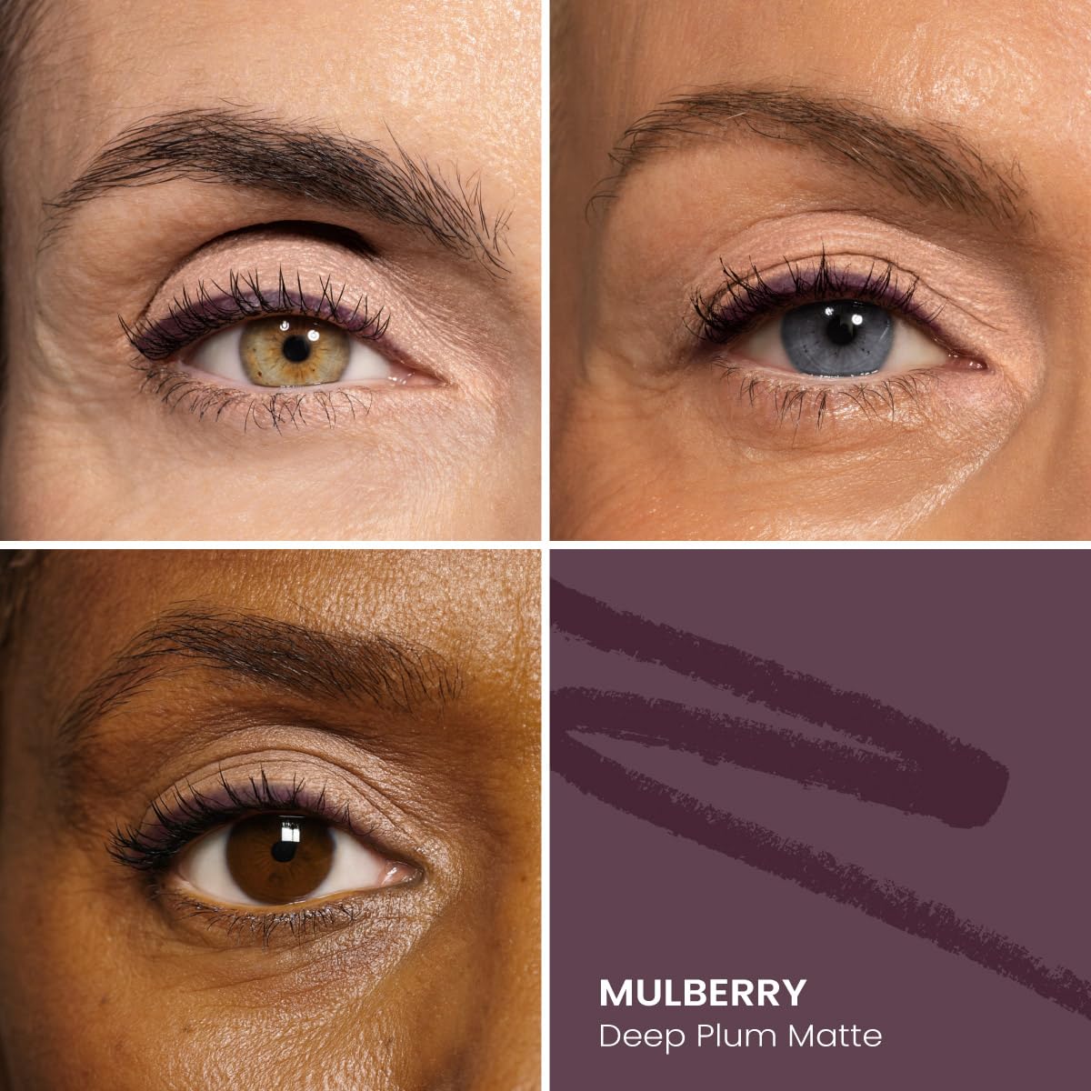 PRIME PROMETICS PrimeEyes Glide Eyeliner for Mature Women (Mulberry) PRIME PROMETICS