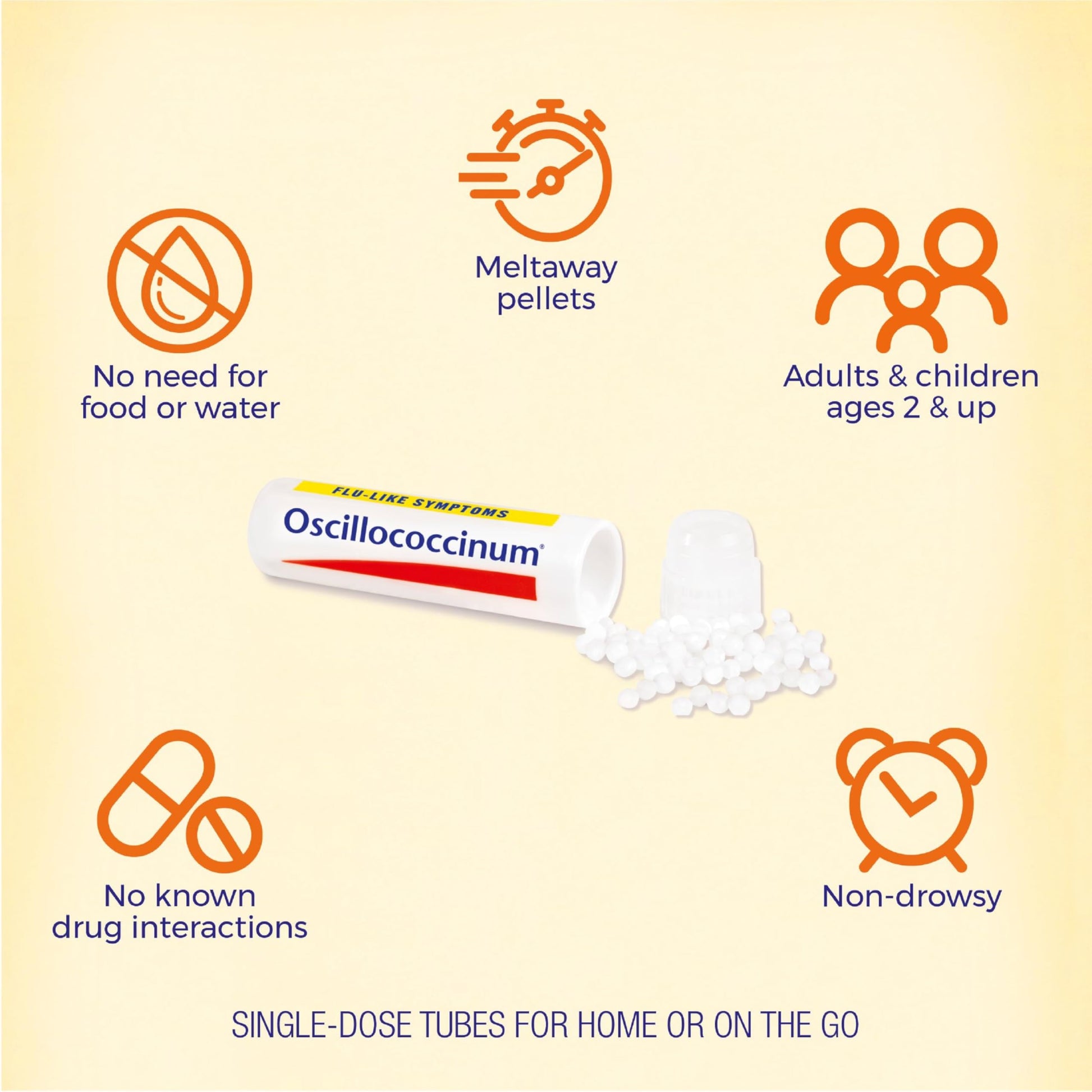 Boiron Oscillococcinum for Relief from Flu-Like Symptoms of Body Aches, Headache, Fever, Chills, and Fatigue - 30 Doses Gsupps Australia