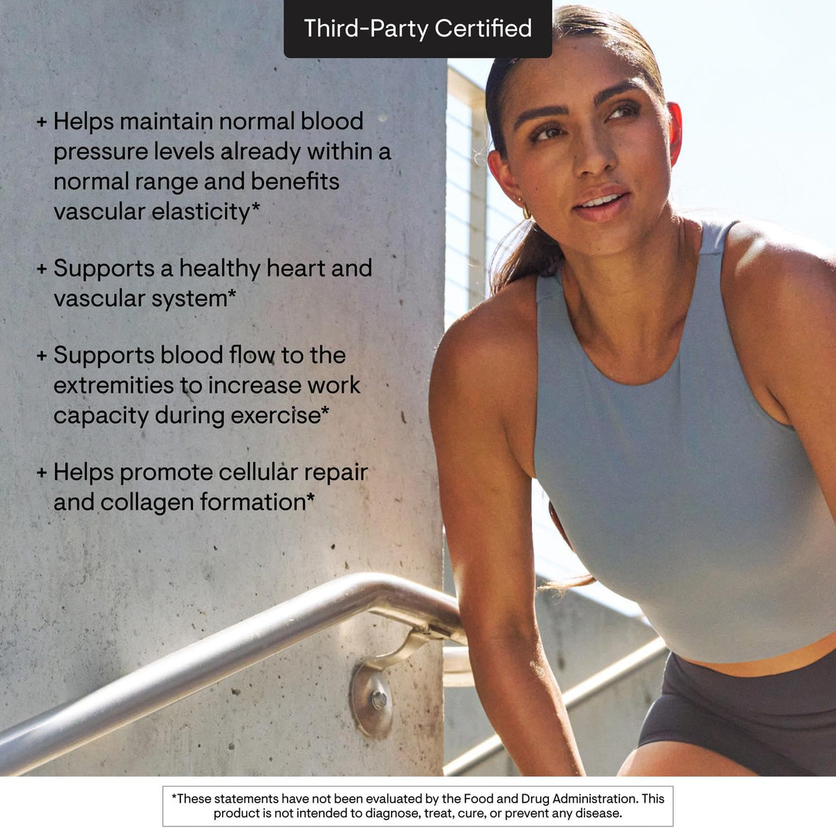 THORNE - L-Arginine - Sustained-Release - Supports Heart Health, Nitric Oxide Production, Exercise Capacity & Optimal Blood Flow* - Third-Party Certified THORNE
