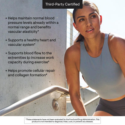 THORNE - L-Arginine - Sustained-Release - Supports Heart Health, Nitric Oxide Production, Exercise Capacity & Optimal Blood Flow* - Third-Party Certified THORNE