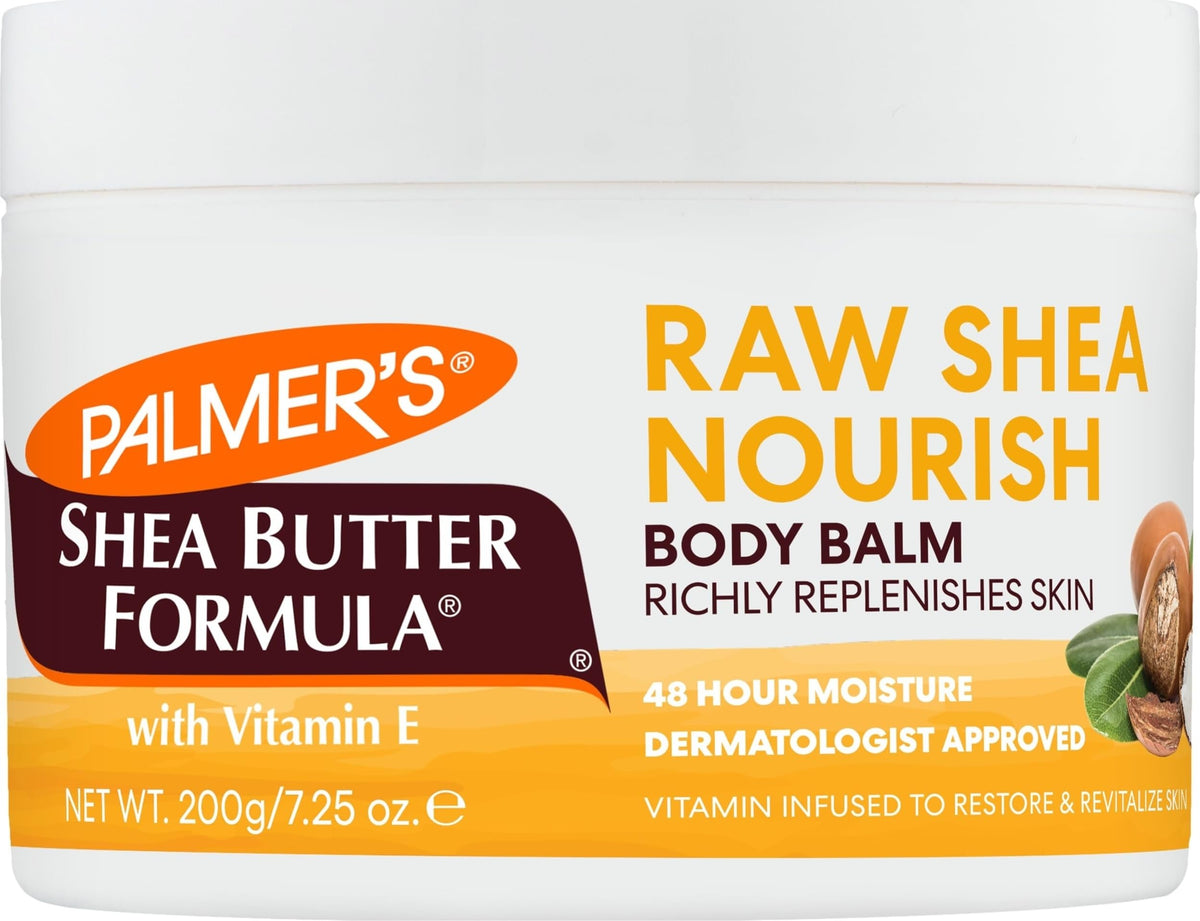 Palmer's Raw African Shea Body Butter, Dry Skin Moisturizer (7.25 Oz) Palmer's