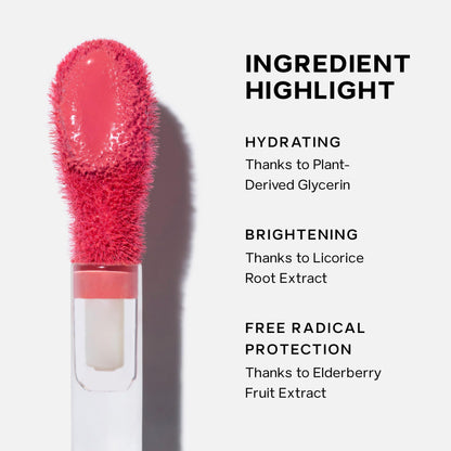 Saie Dew Liquid Blush for Cheeks - Hydrating Cream Blush Stick with a Blendable + Buildable Formula - Skincare Infused Dewy Cheek Tint for a Natural Flush - Glowy Makeup Essential - Chilly (.40 oz) Saie