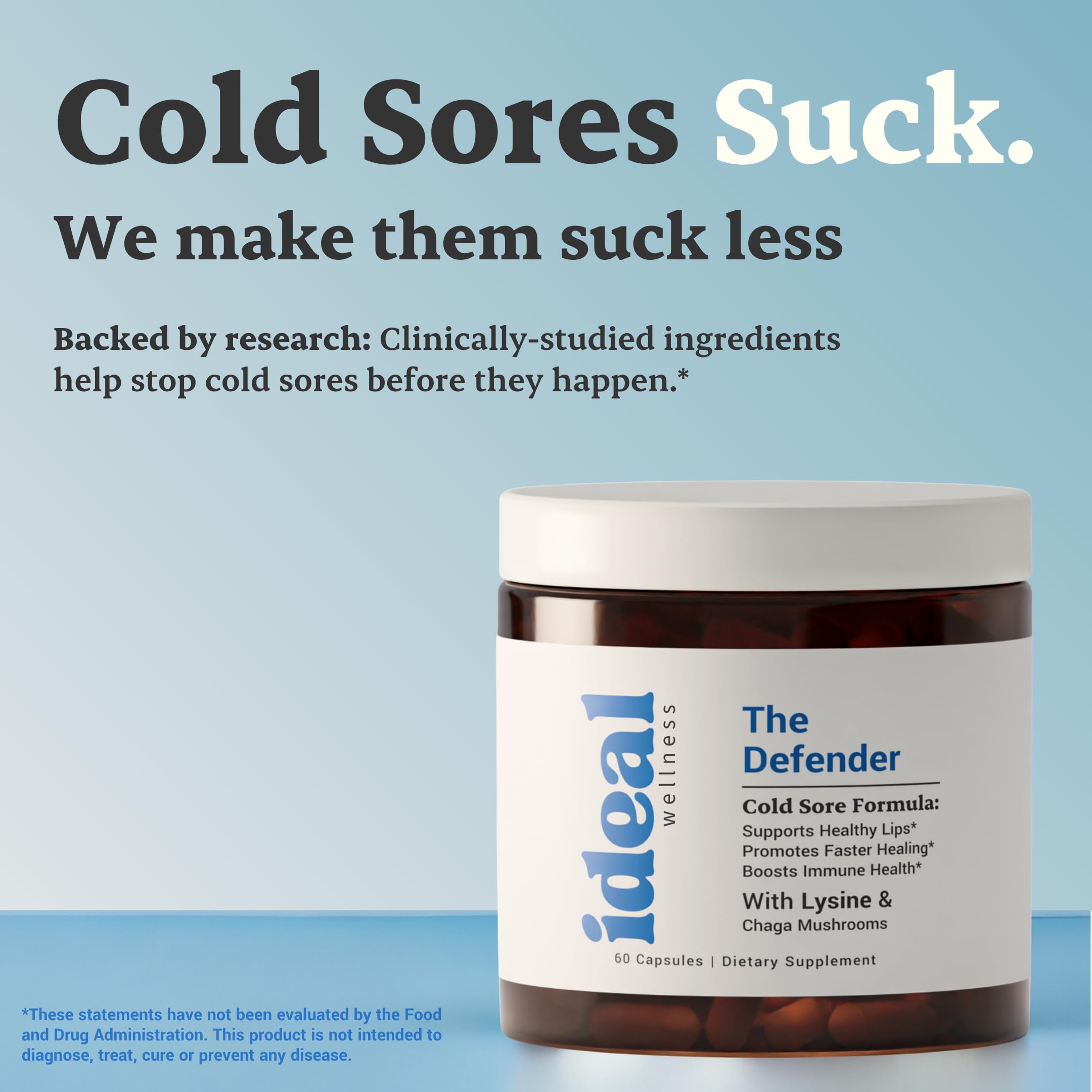 L-Lysine Cold Sore Treatment For Lips With Immune Support - L Lysine 1000mg Capsules, Chaga, Bee Propolis, Vitamin C, Zinc & Licorice Root Extract - Non-GMO, Vegetarian, Ideal Wellness buy australia supplements