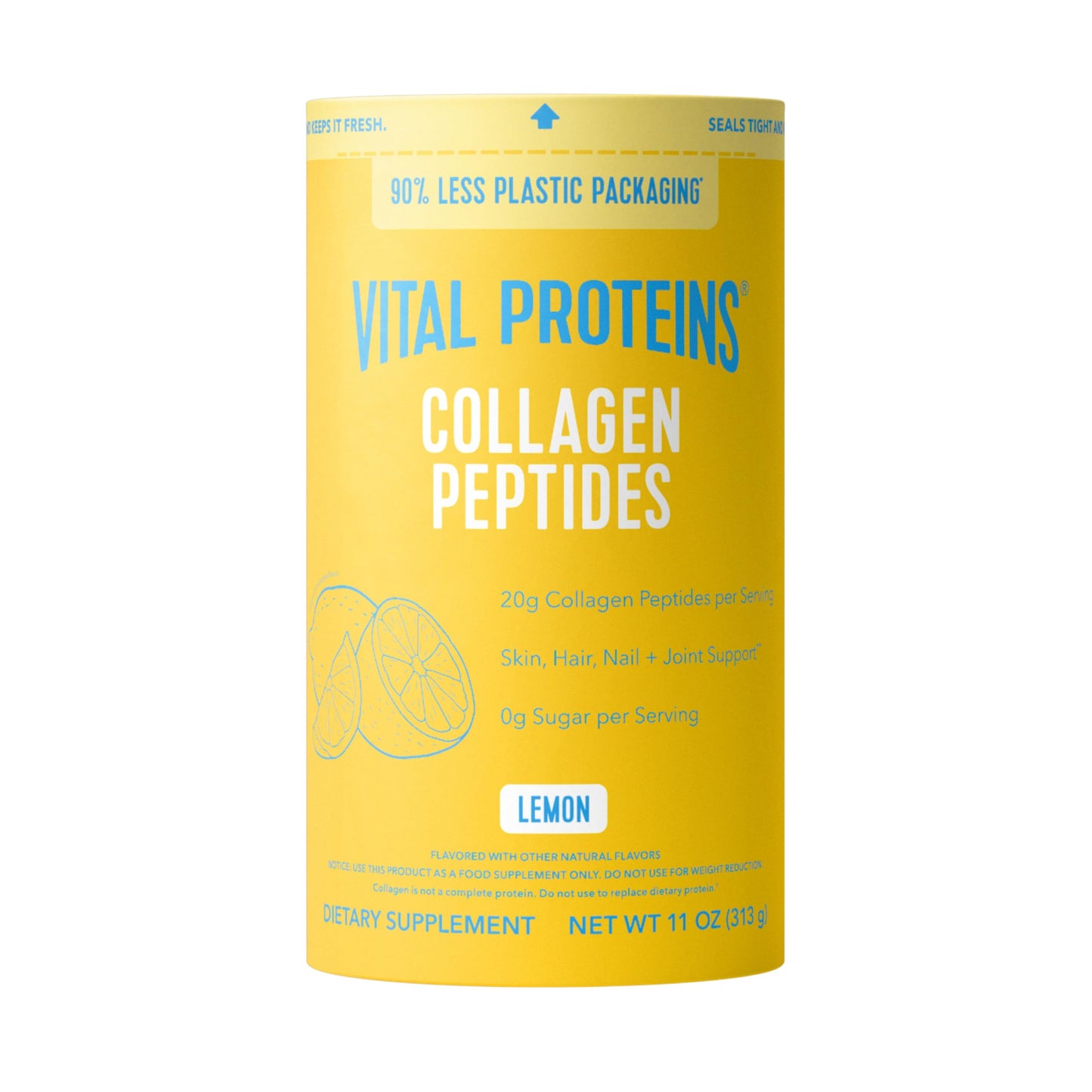 Vital Proteins Collagen Peptides Powder, Collagen Supplements, Hair & Skin Health, 14 Servings, Lemon Vital Proteins