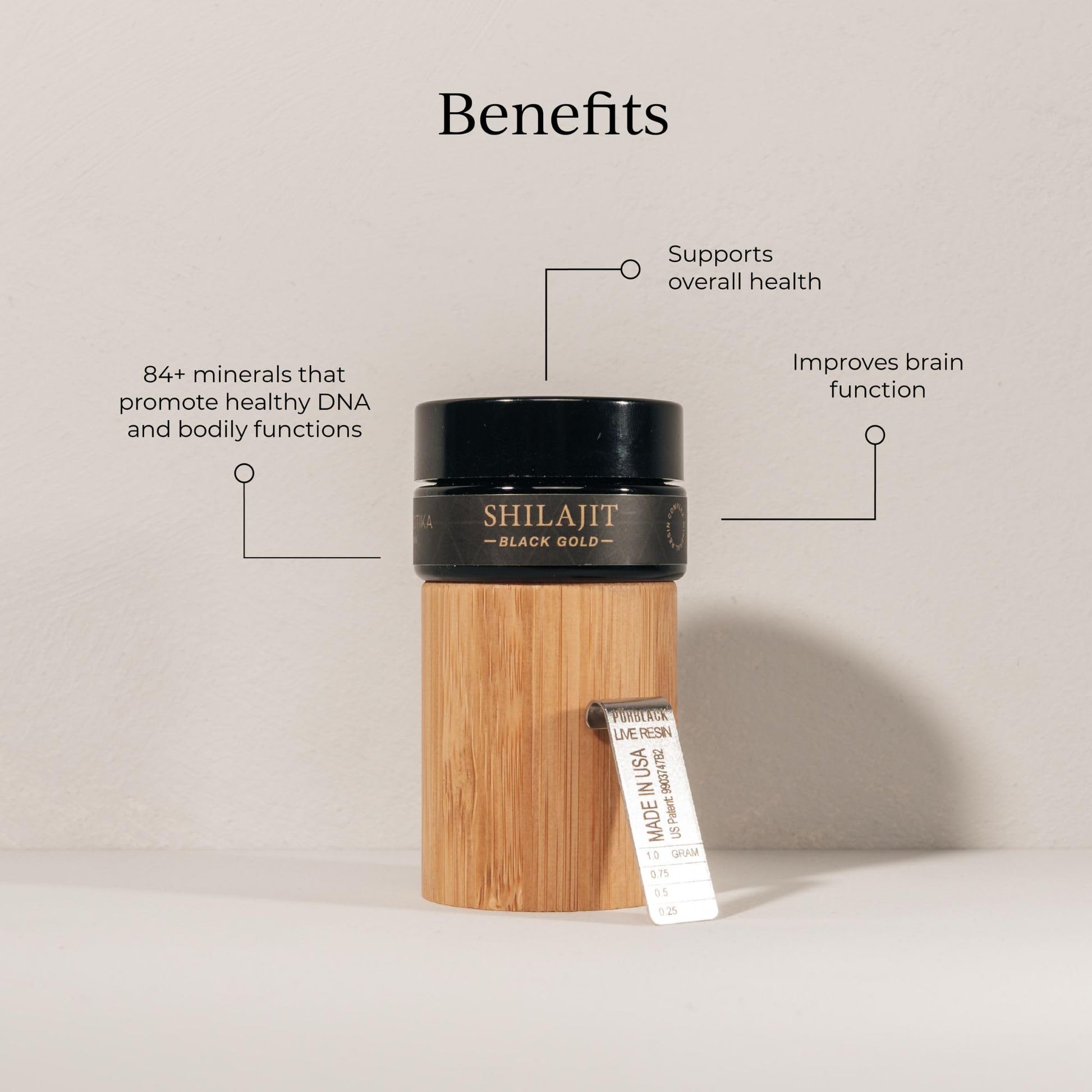 CYMBIOTIKA Pure Himalayan Shilajit Resin 500mg - 84+ Trace Minerals, High Potency with Elemental Gold & Fulvic Acid - for Energy, Focus, Immune & Digestive Support - Authentic Shilajit Resin CYMBIOTIKA buy australia supplements