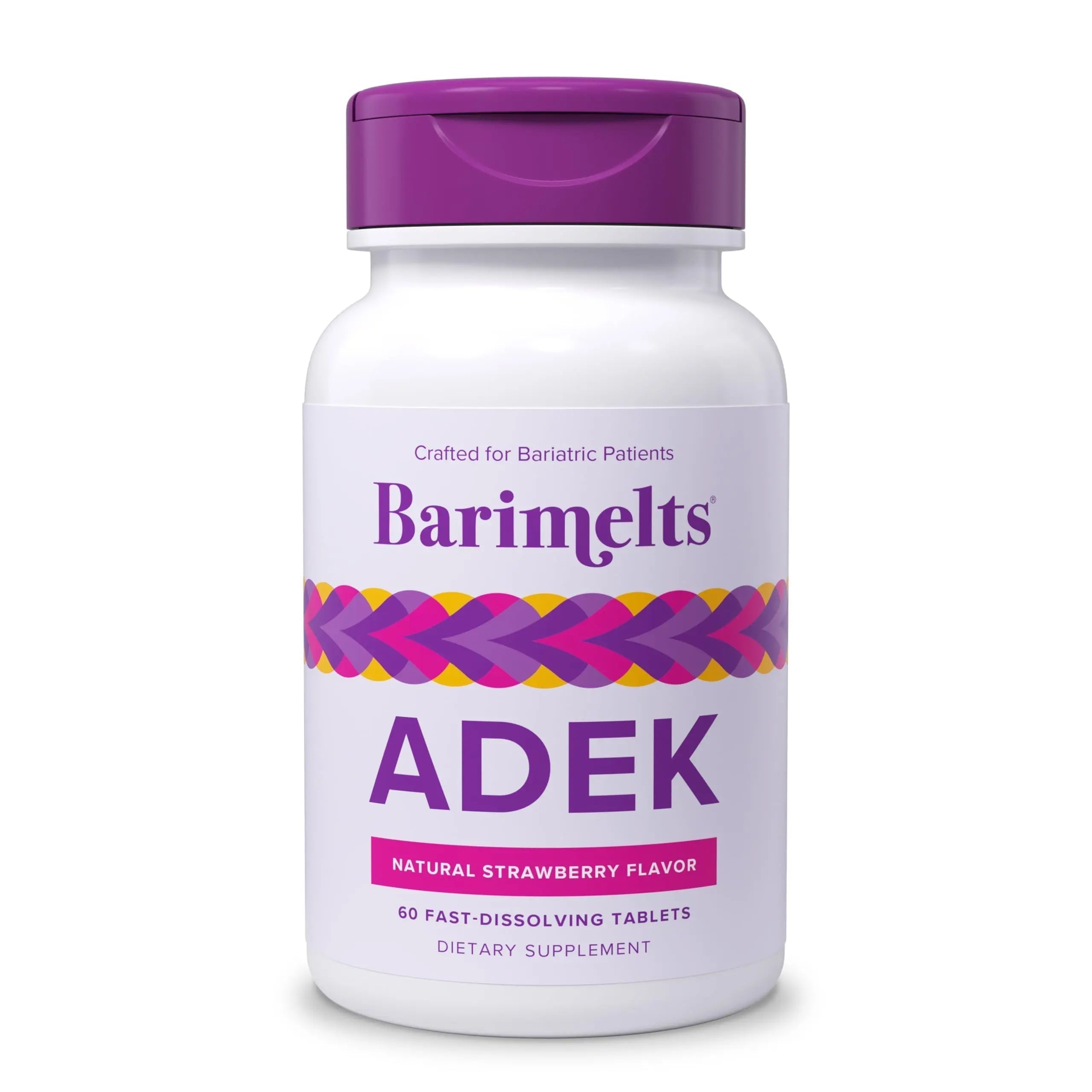 Barimelts ADEK - 60 Fast-Dissolving Tablets (2-Month Supply) - Sugar-Free Bariatric Vitamins for Women Including Vitamin A, Vitamin D, Vitamin E BariMelts buy australia supplements