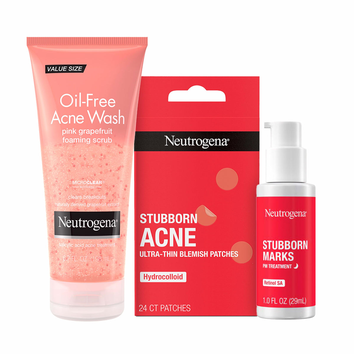 Neutrogena Oil Free Pink Grapefruit Acne Face Scrub, 6.7 oz Neutrogena