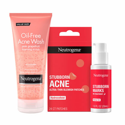 Neutrogena Oil Free Pink Grapefruit Acne Face Scrub, 6.7 oz Neutrogena