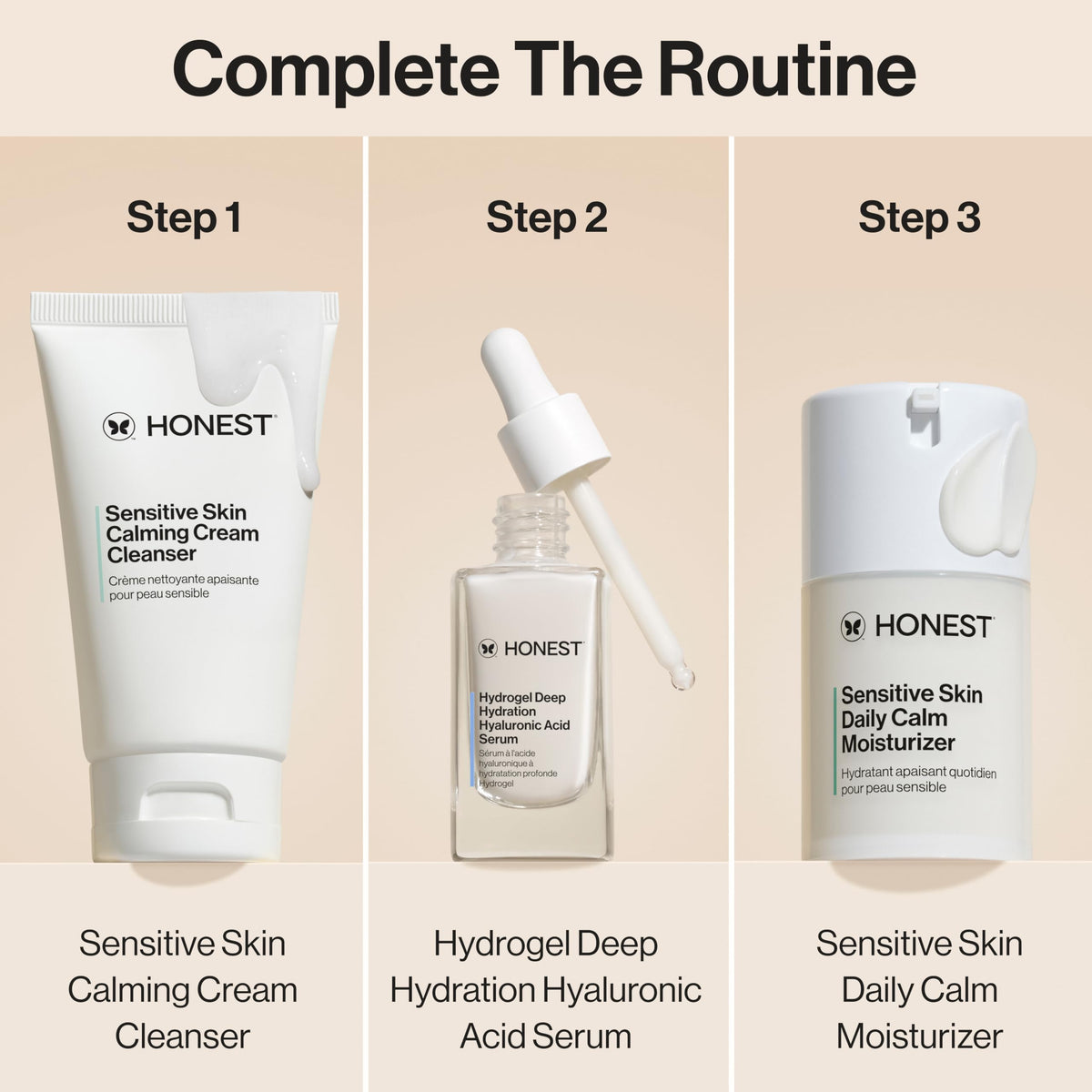 Honest Beauty Sensitive Skin Daily Calm Lightweight Moisturizer, 1.7 fl oz Honest Beauty