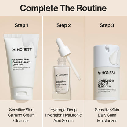 Honest Beauty Sensitive Skin Daily Calm Lightweight Moisturizer, 1.7 fl oz Honest Beauty