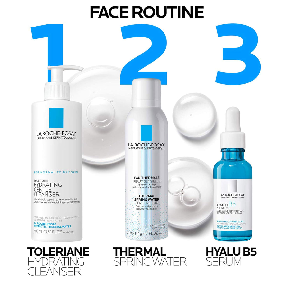 La Roche-Posay Thermal Spring Water Face Mist Hydrating Spray, 10.1oz La Roche-Posay