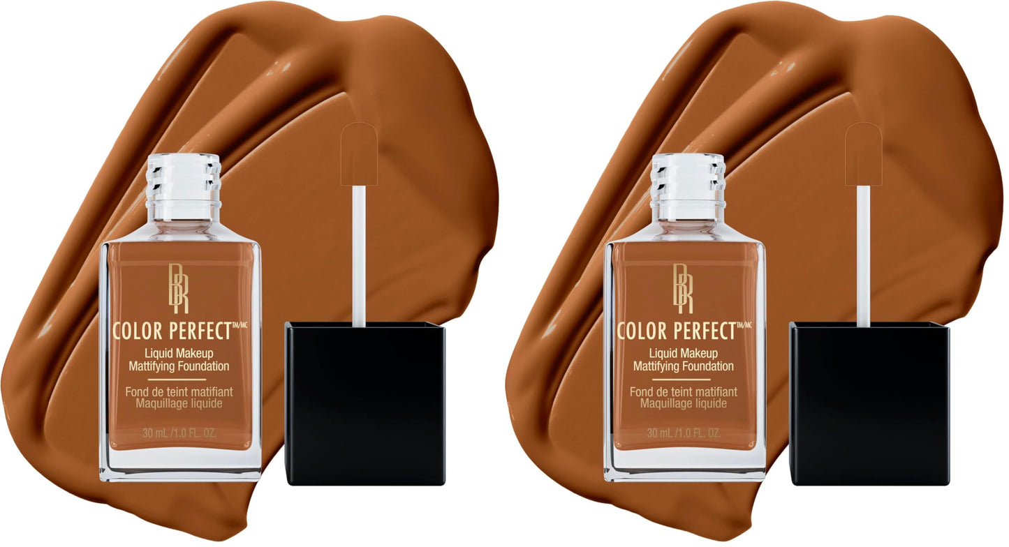 Black Radiance Color Perfect Liquid Full Coverage Foundation Makeup, Caramel, 1 Fluid Ounce Gsupps Australia