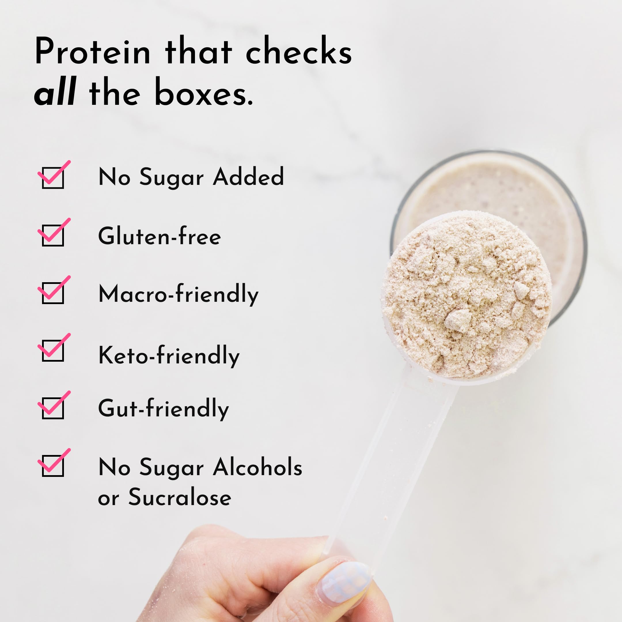 JUST INGREDIENTS Vanilla Protein Powder - Grass-Fed Whey Blend, Organic, Gluten Free, Dairy Free, Soy Free - 15 Servings, 22g Protein JUST INGREDIENTS buy australia supplements