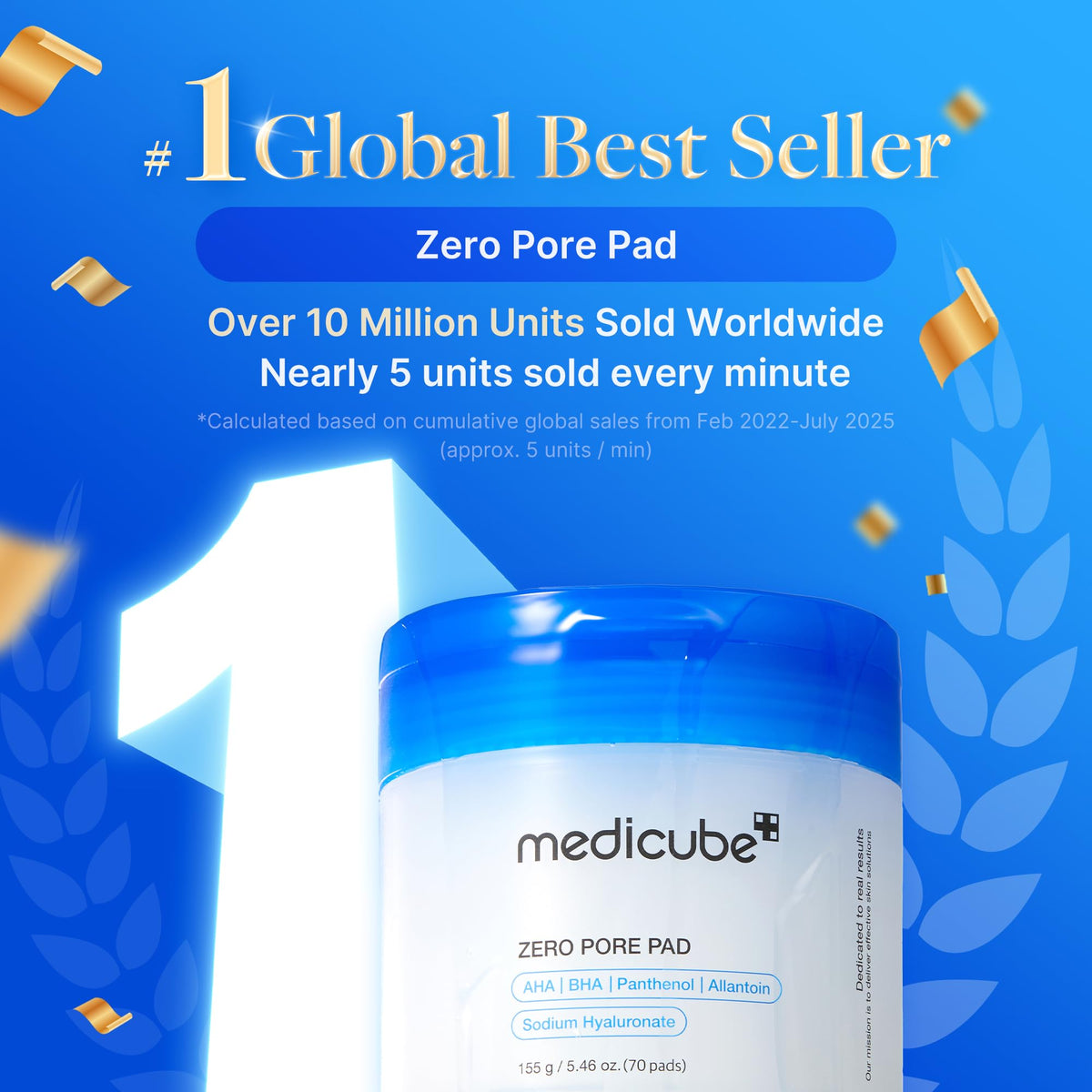 medicube Toner Pads Zero Pore Pad 2.0 for Exfoliation and Pore Care medicube