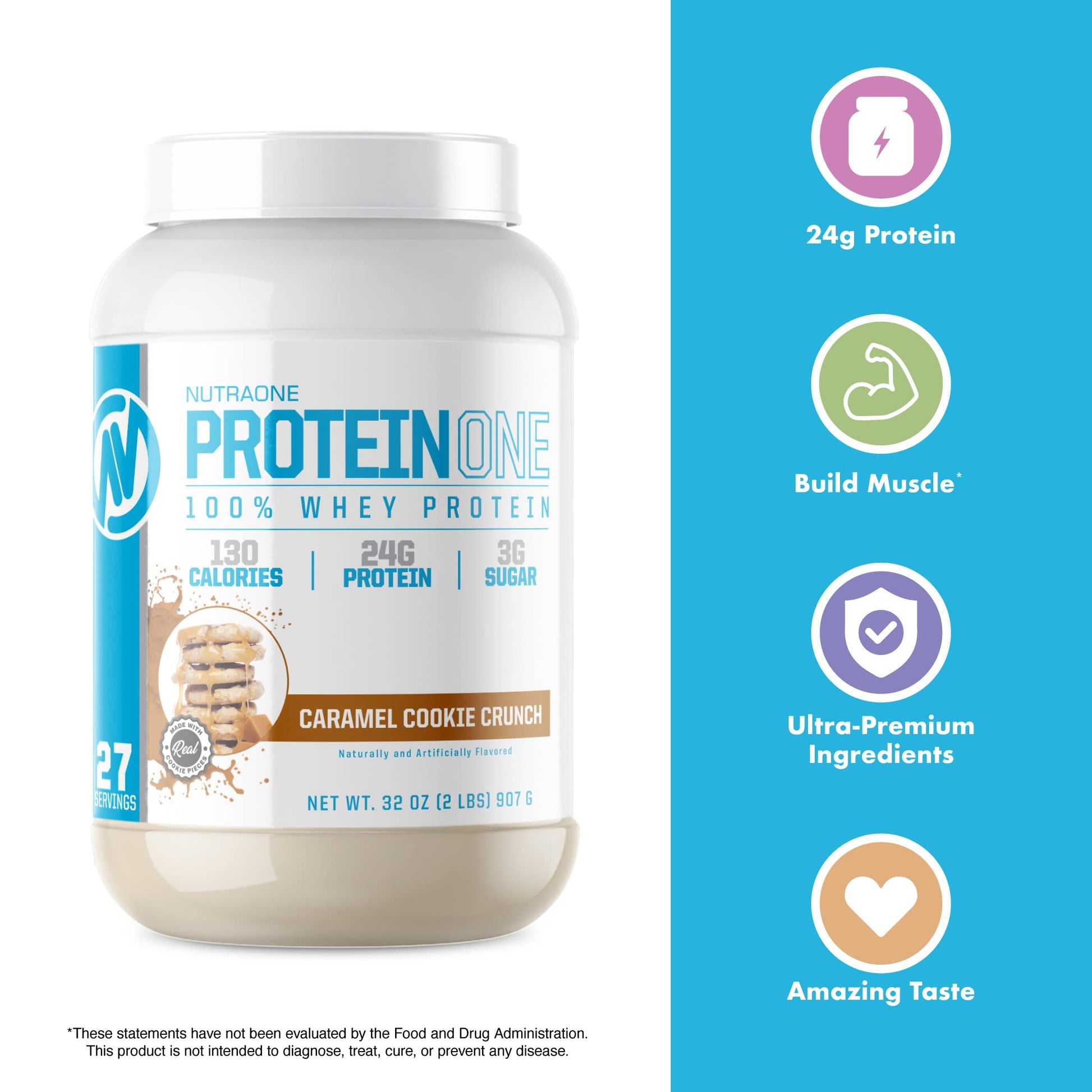 NutraOne ProteinOne Whey Protein Promote Recovery and Build Muscle with a Protein NutraOne buy australia supplements