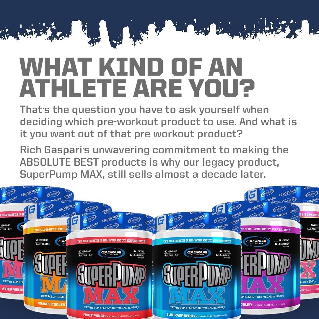 Gaspari Nutrition SuperPump Max Blue Raspberry Ice - 1.41 lbs Gaspari Nutrition buy australia supplements