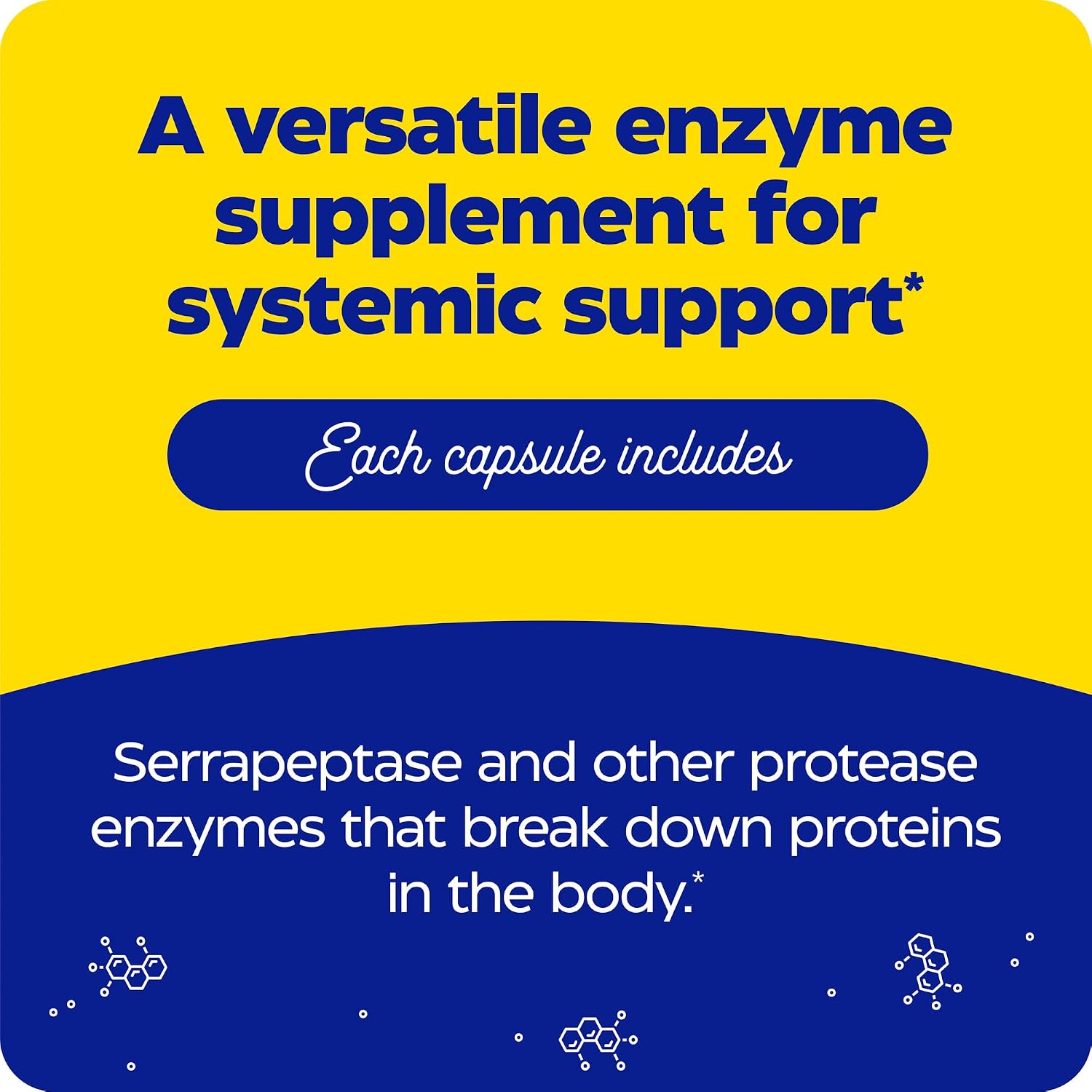Enzymedica SerraGold - High Potency Serrapeptase Enzyme Supplement for Men & Women, Serrapeptase 100,000 SPU for Adults, Supports Sinus & Respiratory Health, Heart & Immune Function - 120 Capsules Gsupps Australia