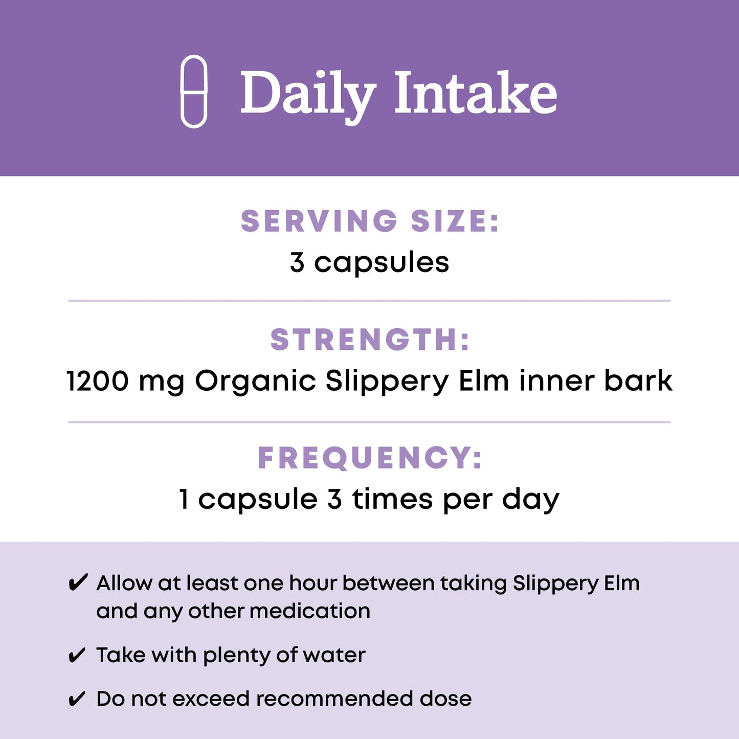 Oregon's Wild Harvest Slippery Elm Organic Capsules, 90 Count Gsupps Australia