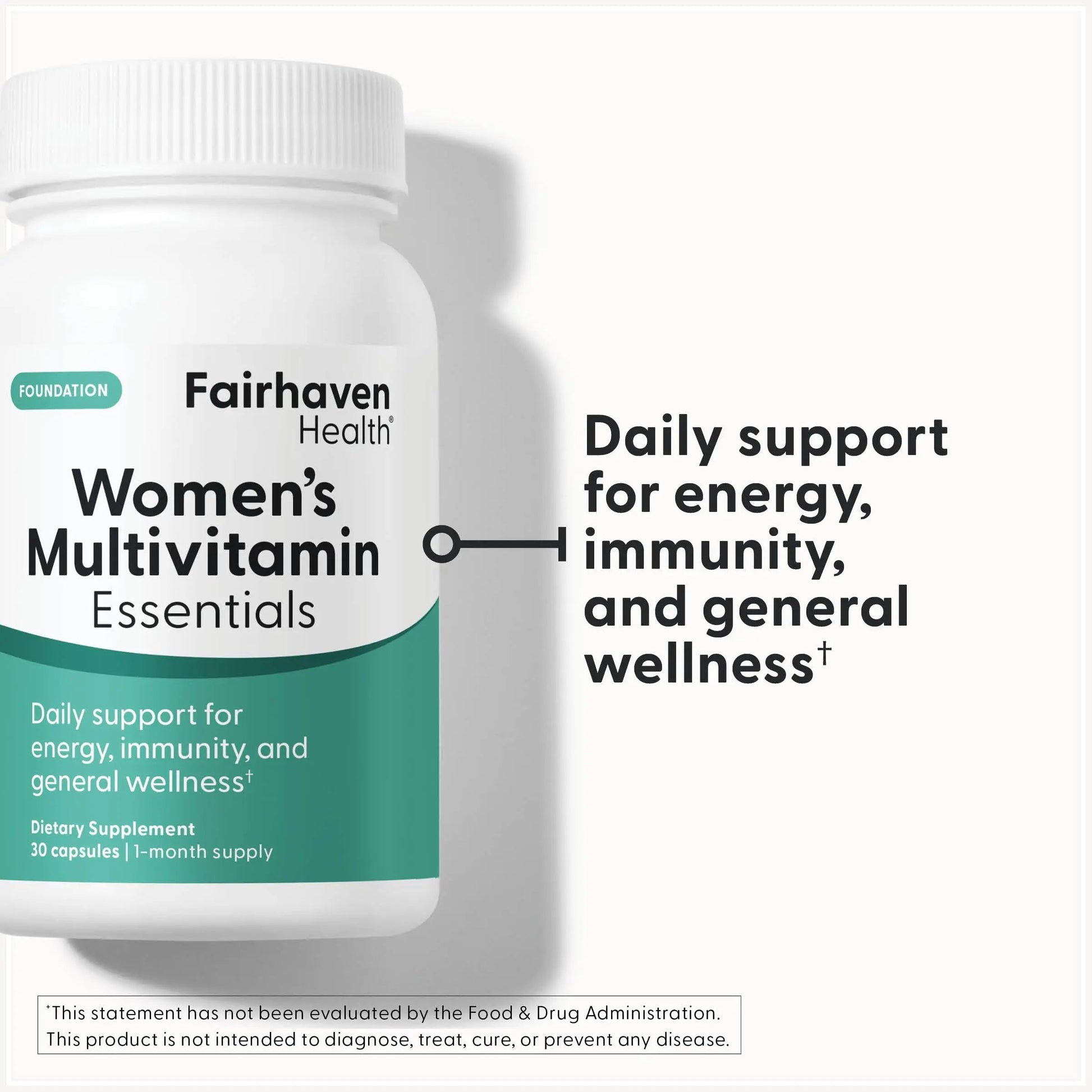 Fairhaven Health Womens Multivitamin Essentials | Once Daily Multivitamin for Women Support for Energy, Immune Health, Eye Health, Hormone Balance | Fairhaven Health buy australia supplements