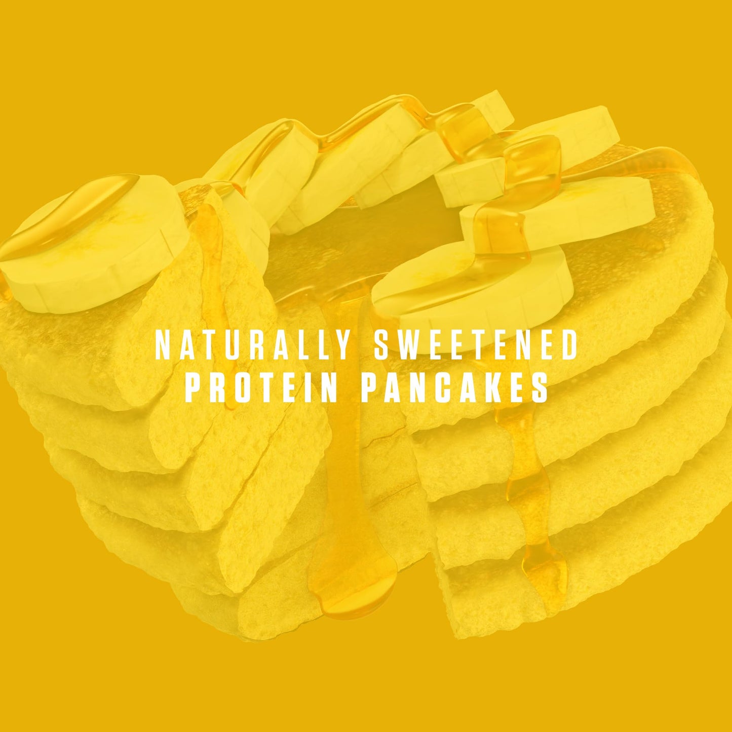 RYSE Loaded Protein Pancake & Waffle Mix - Buttermilk - Naturally Sweetened Breakfast with 21g Protein, 3g MCTs and 2g Fiber - No Added Sugar - High Protein Snack for Clean Energy - 6 Servings