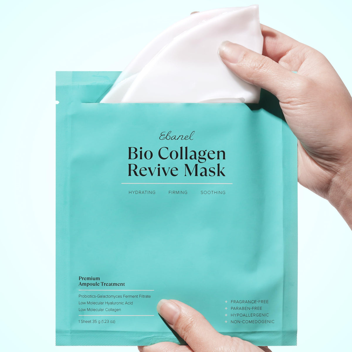 Ebanel Bio Collagen Face Mask, Hydrating Overnight Korean Face Sheet Masks Ebanel