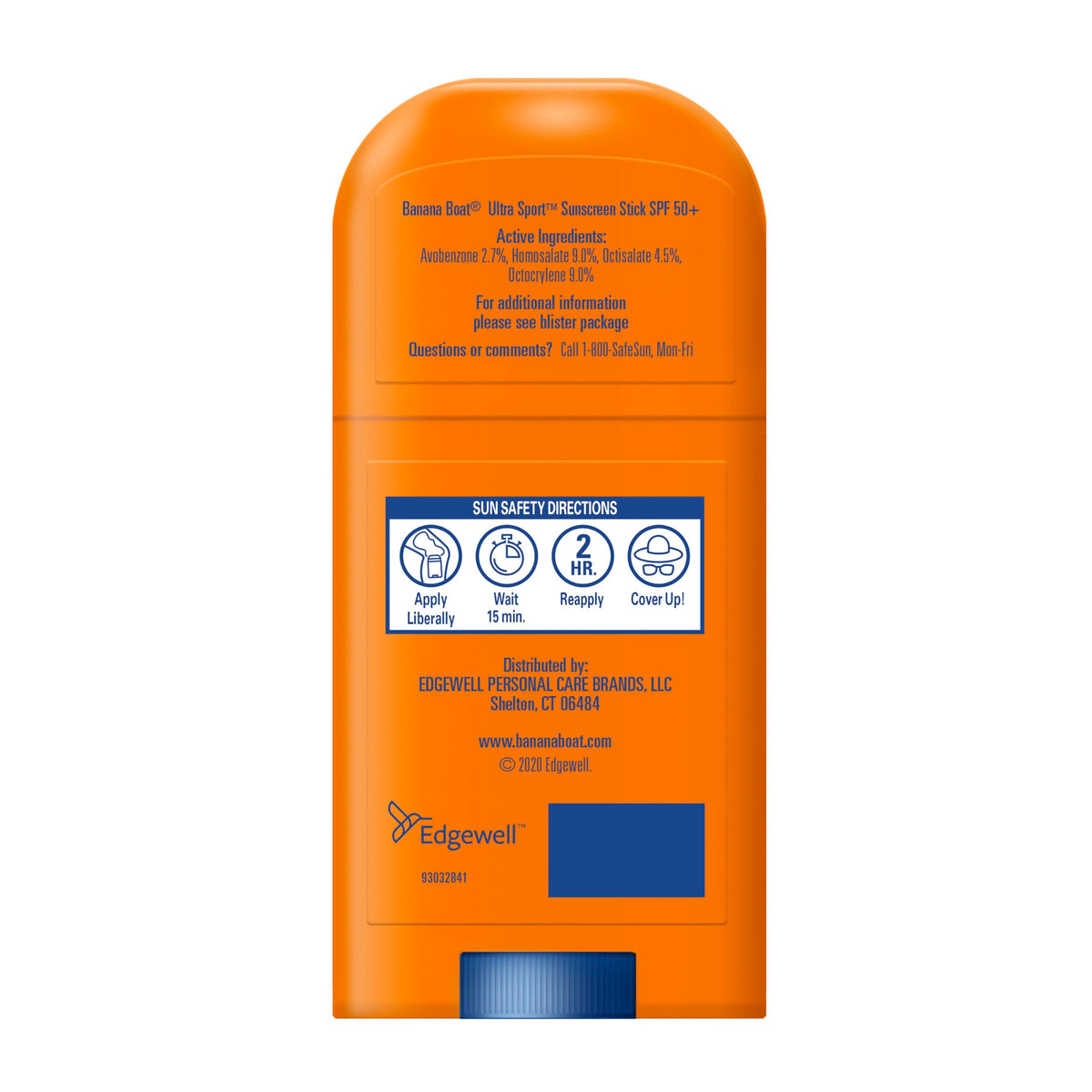 Banana Boat Sport SPF 50 Sunscreen Stick, 1.5 oz Banana Boat