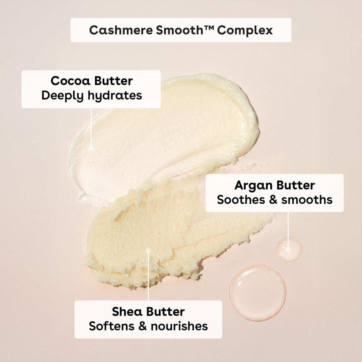 eos Cashmere Skin Collection Post-Shave Smooth Body Cream- Vanilla, 7 fl oz eos