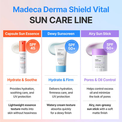 CENTELLIAN 24 Madeca Derma Shield Vital Dewy Sunscreen - Hydrating, Firming CENTELLIAN 24